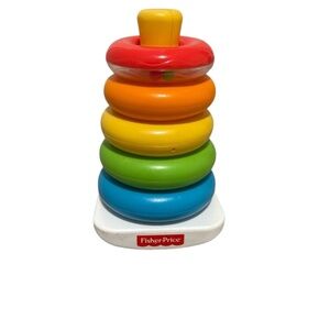 Fisher-Price Classic Stacking Rings Baby Toy | Colorful, Educational & Fun